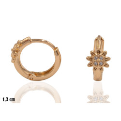 Kolczyki Xuping pozłacane 18k - MF40098